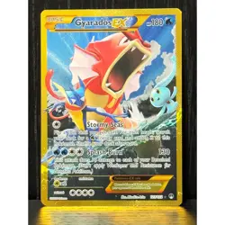 2016 Pokemon Gyarados EX Breakpoint XY Secret Rare Foil 123/122 Rare LP/NM - Image 1