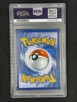 2015 POKEMON XY ROARING SKIES #105 FULL ART/M RAYQUAZA EX PSA 8 - Image 2