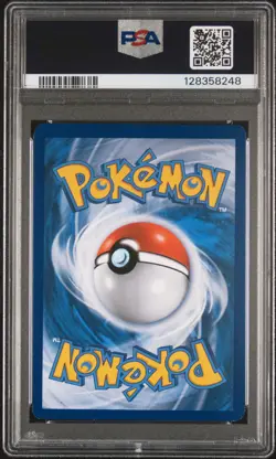 2015 POKEMON XY ROARING SKIES #105 FULL ART/M RAYQUAZA EX PSA 8 - Image 2