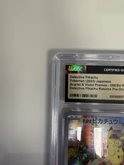 CGC Detective Pikachu - 098/SV-P 098/SV-P Sv-P Promotional Cards Holo (Japanese) - Image 2