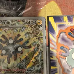 Pokemon Magneton SVP #159 Black Star Promo Holo Surging Sparks Sealed - Image 4