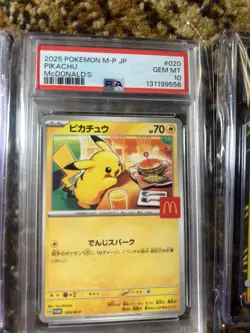 Pikachu Pokemon Card Graded Bundle PSA 10 CGC 10 w/ First Edition Jungle! - Image 4