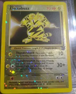 Electabuzz #1 Reverse Holo Best of Game Promo Pokemon Card MP - Image 1