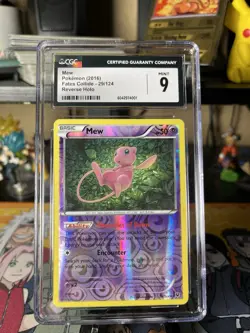 Mew Holo Rare #29 - CGC GEM MINT 9- 2016 XY Fates Collide - Pokemon TCG - Image 1