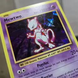 Pokemon TCG Mewtwo XY Evolutions 51/108 Cracked Ice Holo Rare NM - Image 1