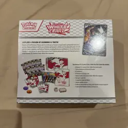 Pokemon TCG Scarlet & Violet WHITE FLARE ELITE TRAINER BOX ETB *NEW SEALED* - Image 2
