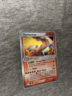 Pokemon TCG Charizard EX Holo Ultra Rare Card 105/112 FireRed & LeafGreen LP-NM - Image 1