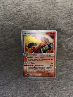Pokemon TCG Charizard EX Holo Ultra Rare Card 105/112 FireRed & LeafGreen LP-NM - Image 2