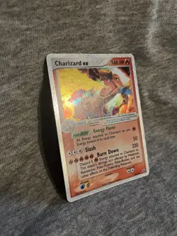 Pokemon TCG Charizard EX Holo Ultra Rare Card 105/112 FireRed & LeafGreen LP-NM - Image 4