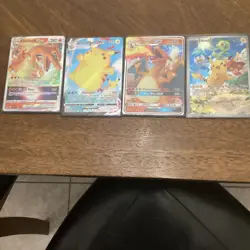 Pokemon TCG Pikachu and Charizard lot of 4 Card In PERFECT CONDITION! - Image 1