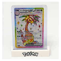 Pokemon TCG Alolan Exeggutor EX 225/191SV08: Surging Sparks Holo Ultra Rare - Image 1