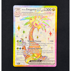 Pokemon TCG Alolan Exeggutor EX 225/191SV08: Surging Sparks Holo Ultra Rare - Image 2