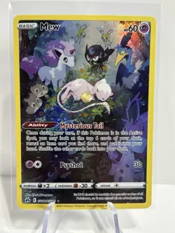 2023 Pokemon Sword & Shield Crown Zenith Galarian Gallery #GG10/GG70 Mew - Image 1