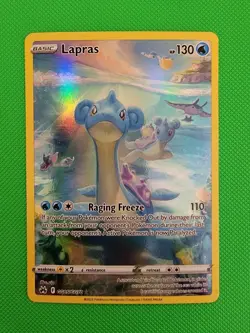 Pokemon TCG Lapras GG05/GG70 Crown Zenith: Galarian Gallery Holo NM - Image 1