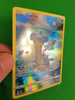 Pokemon TCG Lapras GG05/GG70 Crown Zenith: Galarian Gallery Holo NM - Image 2