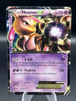 Mewtwo EX BW45 Pokemon Black Star Promo Ultra Rare Holo 2012 - Image 1