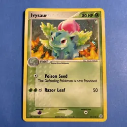 Pokemon TCG- Ivysaur 35/112 Firered & Leafgreen Reverse Holo NM/LP - Image 1