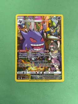 2022 POKEMON SWSH LOST ORIGINS TG06 GENGAR NM - Image 1