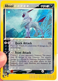 2004 Pokemon EX Absol 96/95 Team Magma vs Team Aqua Holo Rare CLEAN - Image 1