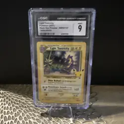 CGC 9 Light Toxtricity Black Star Promo #SWSH137 Pokemon Celebrations 2021 - Image 1