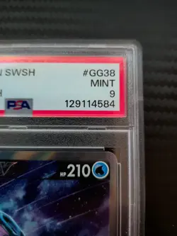 2016 Pokemon Sword & Shield SWSH Full Art Suicune V Crown Zenith #GG38 PSA 9 - Image 3