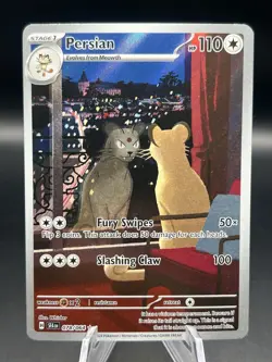 Persian 078/064 Sv: Shrouded Fable Illustration Rare Pokemon TCG - Image 1