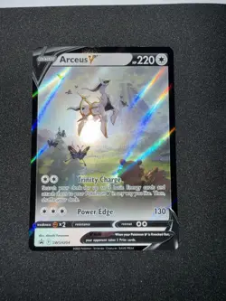 Pokemon Sword & Shield Arceus V SWSH204 Black Star Promo NM - Image 5