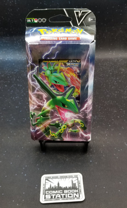 Pokemon TCG V Battle Deck 2021 Rayquaza V 60 Card Deck Sword And Shield NIB - Image 1