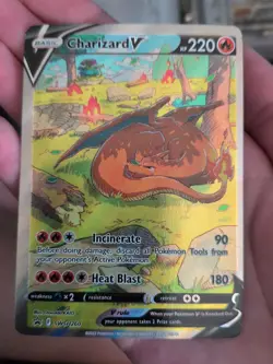 Pokemon TCG Charizard v SWSH260 Sword & Shield Promo - Image 1