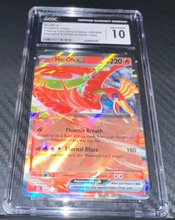2023 Pokemon Classic Charizard & Ho-Oh ex Deck #007 Ho-Oh Ex CGC 10 FREE SHIP - Image 1