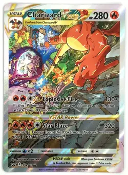 2022 Pokemon Charizard VSTAR - SWSH262 - SWSH: Sword & Shield Promo Card - Image 1