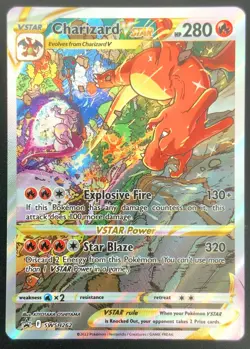 2022 Pokemon Charizard VSTAR - SWSH262 - SWSH: Sword & Shield Promo Card - Image 2