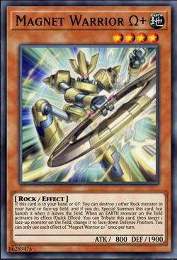 Yugioh! Magnet Warrior Ω+ Maze of the Muertos PREORDER - Image 1