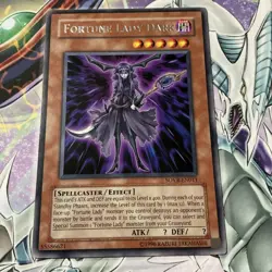 Yu-Gi-Oh Card: Fortune Lady Dark SOVR-EN011 RARE LP - Image 2