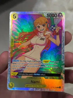 Nami SR OP08-106 English One Piece Card Game Two Legends English NM - Image 1