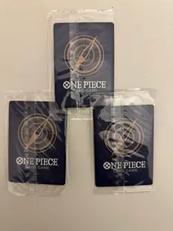 One Piece TCG TS-02 Tin Promo Bundle P-073 P-074 P-075 Luffy Sabo Ace SEALED - Image 2