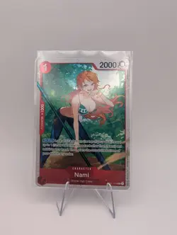 Nami - (The Three Captains) R One Piece Promotion Cards OP01-016 NM - Foil - Image 1