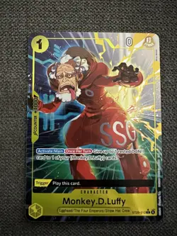 Monkey.D.Luffy ST29-012 (C) Alt Art Starter Deck (EGGHEAD) One Piece TCG CCG ENG - Image 1