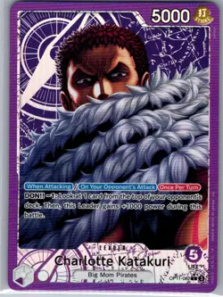 Charlotte Katakuri (Alt Art) OP11-062 English Fist Divine Speed - One Piece - NM - Image 1