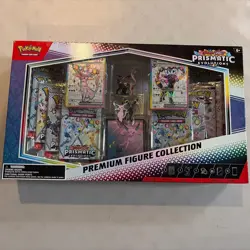 Pokemon TCG Prismatic Evolutions Premium Figure Collection Sealed New - Image 1