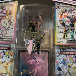 Pokemon TCG Prismatic Evolutions Premium Figure Collection Sealed New - Image 3