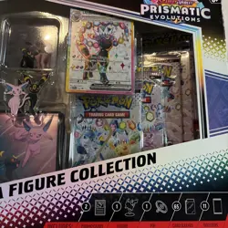Pokemon TCG Prismatic Evolutions Premium Figure Collection Sealed New - Image 4