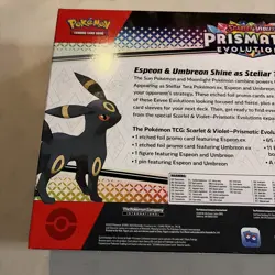 Pokemon TCG Prismatic Evolutions Premium Figure Collection Sealed New - Image 5