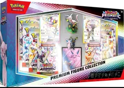 POKEMON TCG Prismatic Evolutions Premium Figure Collection English Sealed - Image 1