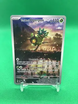 Teal Mask Ogerpon 123 Sv: Scarlet & Violet Promo Cards Holo - Image 1