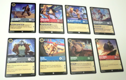 Disney Lorcana Theme Lot - Treasure Planet Theme Lot of 8 Cards - Image 1