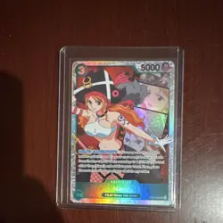 Bandai Nami OP02-036 Paramount War Super Rare Foil Holo One Piece Card Game - Image 1