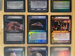 Star Trek CCG: Second Edition - Nine Card A Rarity Foil Lot - Image 3