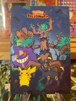 Non-TCG Umbreon Gengar Ice HoloHalloween Card Database Pokemon 2025 Peru - Image 1