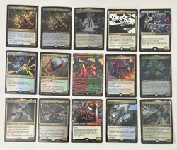 Magic the Gathering Marvel's Spider-Man Rare 15 Card Lot Foil/NonFoil NM - Image 1